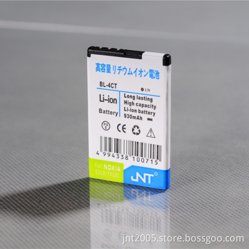 OEM Mobile Battery for Nokia with High Capacity 800mAh Bl-CT